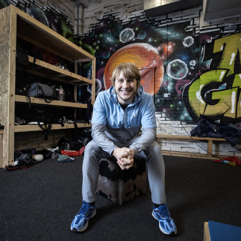 Paddy Pimblett at the Next Generation MMA gym in Liverpool.